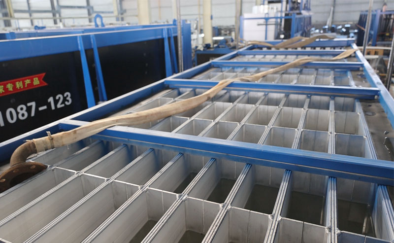 Direct Cooling Ice Block Machine make large ice blocks