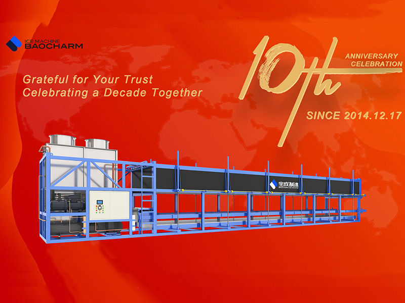 BAOCHARM, Önde Gelen Buz Üretim Ekipmanları Üreticisi Olarak 10. Yıl Dönümünü Kutluyor