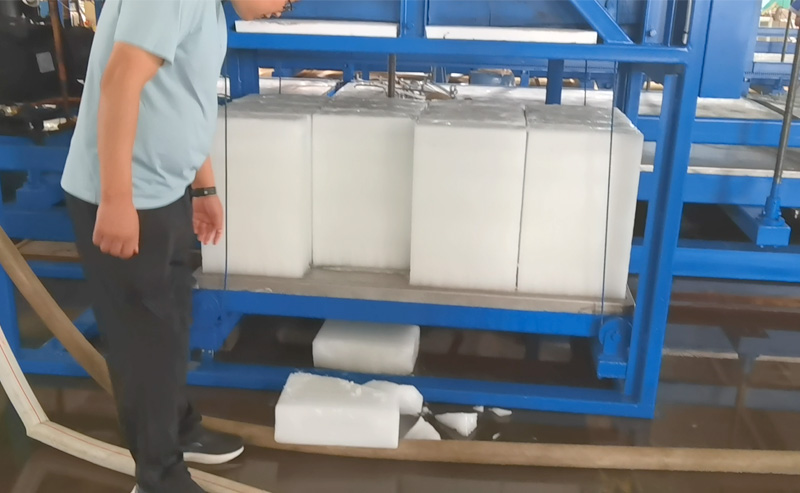 Customer Case ice block making