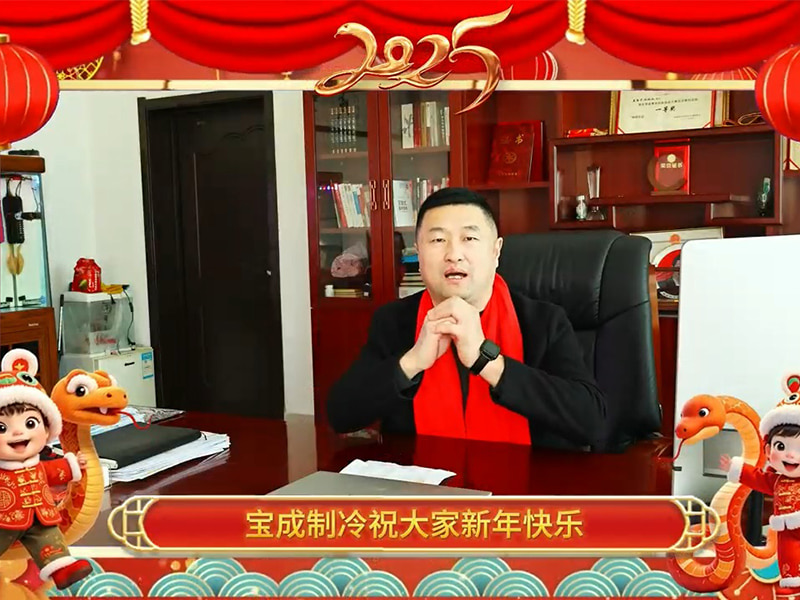 BAOCHARM Buz Makinesi Liderlik Ekibi Size Bolluk Dolu Bir Yeni Yıl Diler