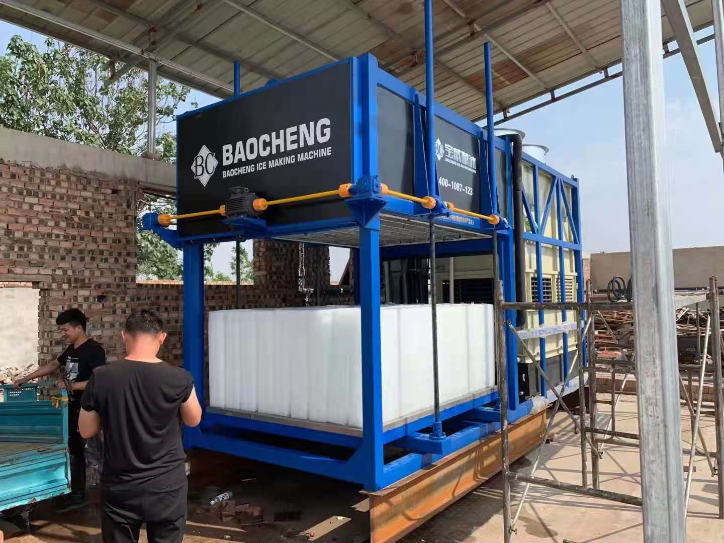 Direct Cooling Block Ice Machine 5 Tons Block Ice Machine
