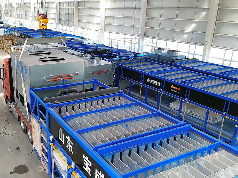 Perde Arkası: 4 x 20 Tonluk Blok Buz Makinelerinin Nakliyesinde Hassas Lojistiği