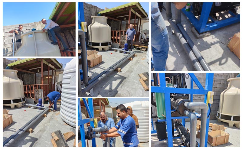 Block Ice Machine Installation