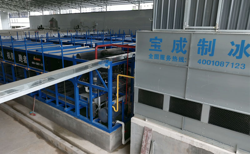 Direct Cooling Block Ice Making Plant for Fishery