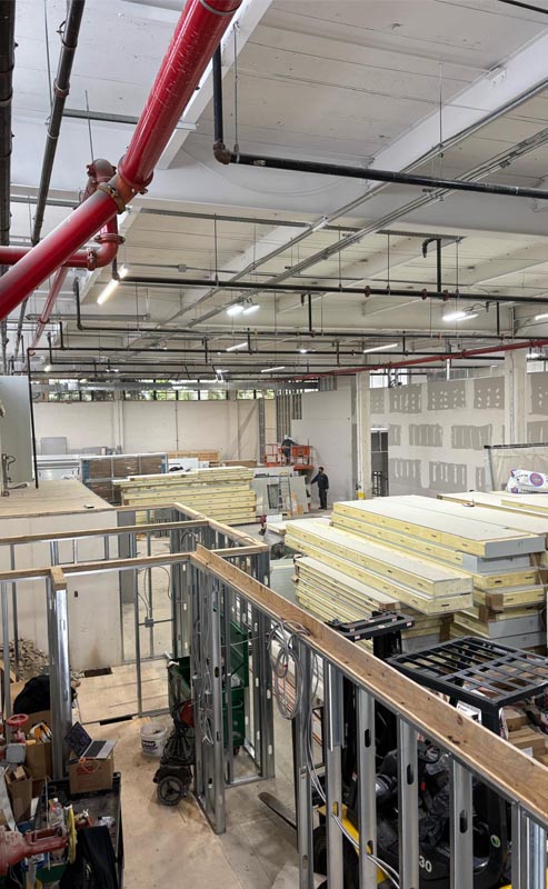 cold storage panel unit